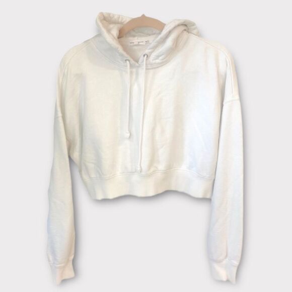 Good American White Cropped Hoody - Picture 6 of 10